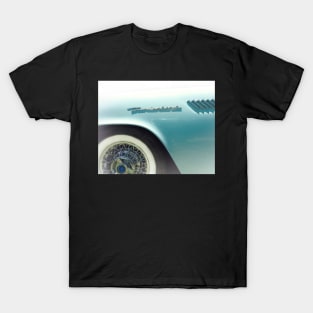 Powder Blue Thunderbird Classic Car T-Shirt